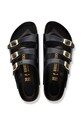 Birkenstock Florida FR klapki damskie skórzane 1032029 czarny