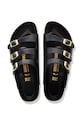 Birkenstock Florida FR klapki damskie skórzane 1032029 czarny