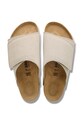 Obuwie Birkenstock klapki zamszowe Solana 1031578 beżowy
