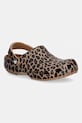 Crocs klapki Classic Animal Clog pozostałe brązowy 211800.2LD