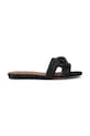 Kurt Geiger London dámske šľapky na plochej podrážke Eagle Cut Out Flat Sdl čierna 5611900209