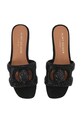 Kurt Geiger London dámske šľapky na plochej podrážke Eagle Cut Out Flat Sdl 5611900209 čierna SS26