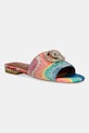 Kurt Geiger London klapki damskie Chelsea Flat Sandal multicolor 3416269689