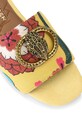 Kurt Geiger London klapki damskie Chelsea Flat Sandal żółty 3416293689