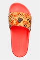 Kurt Geiger London klapki damskie Meena Eagle pomarańczowy 7400294979