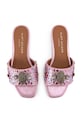 Kurt Geiger London klapki damskie Kensington Flat Sandal 8496157609 różowy SS26