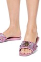 Kurt Geiger London klapki damskie Kensington Flat Sandal 8496157609 różowy