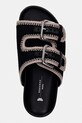 Weekend Max Mara шльопанці жіночі Wkabonito чорний 2615521055600.BLACK