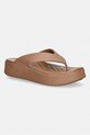 Crocs Getaway Platform japonki damskie brązowy 209410.2JJ