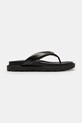 Coach japonki damskie skórzane Brynn Leather Thong Sandal czarny CEF54.BLK