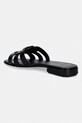 Obuwie Furla klapki damskie skórzane Summer YL22SUM.Y62000.O6000 czarny