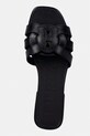 Furla klapki damskie skórzane Summer czarny YL22SUM.Y62000.O6000