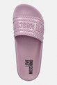 Love Moschino klapki basenowe damskie różowy JA28342G0OI22600