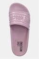 Love Moschino klapki basenowe damskie różowy JA28342G0OI22600