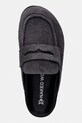 Naked Wolfe Flip-flops women's suede gray Cord.Dark