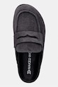 Naked Wolfe Flip-flops women's suede gray Cord.Dark