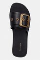 AllSaints sandale pentru femei, din piele Ella Slider negru W123FE