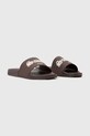 AllSaints papuci pentru femei Saint Slider W118FE maro SS26