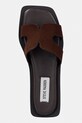 Steve Madden klapki damskie zamszowe Sofia brązowy 11003523.DBS