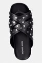 MICHAEL Michael Kors шлёпанцы для женщин кожаные Irene Flat Sandal чёрный 40S5IRFS5L.001
