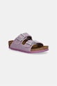 Дитячі шльопанці Birkenstock Arizona K BF Cosmic Sparkle фіолетовий 1031766.26.35