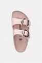 Birkenstock klapki dziecięce Arizona Kids Flower Buc. BF różowy 1031703.36.39
