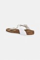 Dziewczynka Birkenstock japonki dziecięce Gizeh Kids Flowers BF 1029532.34.35 biały