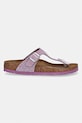 Birkenstock japonki dziecięce Gizeh Kids BF Cos. Sparkle 1031785.36.39 fioletowy SS26