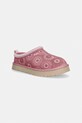 UGG kapcie zamszowe dziecięce TAZZ SUN STITCH różowy 1175210K