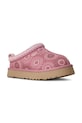 UGG kapcie zamszowe dziecięce TAZZ SUN STITCH 1175210K różowy SS26