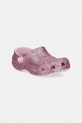 Crocs klapki dziecięce CLASSIC CHUNKY GLITTER CLOG K różowy 211939.CROCS.CLASSIC.CH