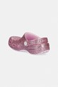 Dziewczynka Crocs klapki dziecięce CLASSIC CHUNKY GLITTER CLOG K 211939.CROCS.CLASSIC.CH różowy
