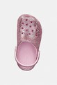Crocs klapki dziecięce CLASSIC CHUNKY GLITTER CLOG K różowy 211939.CROCS.CLASSIC.CH