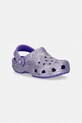 Crocs klapki dziecięce CLASSIC FANTASY GLITTER CLOG T fioletowy 212562.CROCS.CLASSIC.FA