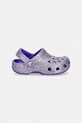 Crocs klapki dziecięce CLASSIC FANTASY GLITTER CLOG T 212562.CROCS.CLASSIC.FA fioletowy SS26