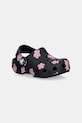 Crocs sandały dziecięce CLASSIC FLOWER CLOG T czarny 212671.CROCS.CLASSIC.FL