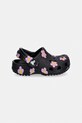Crocs sandały dziecięce CLASSIC FLOWER CLOG T 212671.CROCS.CLASSIC.FL czarny SS26