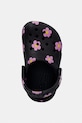 Crocs sandały dziecięce CLASSIC FLOWER CLOG T czarny 212671.CROCS.CLASSIC.FL