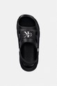 Calvin Klein Jeans klapki dziecięce czarny V1XF.83326.30.35