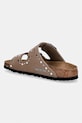 Chłopiec Birkenstock klapki dziecięce Arizona Rivets Kids 1031708 beżowy