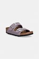 Παιδικές παντόφλες Birkenstock Arizona Kids BFBC απομίμηση λείου δέρματος μωβ 1031437.26.35