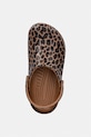Crocs klapki dziecięce CLASSIC ANIMAL CLOG K brązowy 211881.CROCS.CLASSIC.AN