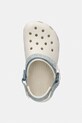 Crocs klapki dziecięce CLASSIC DNM FLWR ADJ BACKSTRAP CLOG K beżowy 212511.CROCS.CLASSIC.DN