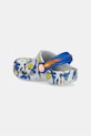 Chłopiec Crocs klapki dziecięce CLASSIC DRAGON GRAPHIC CLOG T 212514.CROCS.CLASSIC.DR szary