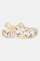 Crocs klapki dziecięce CLASSSIC UNICORN GRAPHIC CLOG T 212515.CROCS.CLASSSIC.U żółty SS26