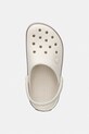 Crocs klapki damskie CROCBAND GUM CLOG K beżowy 212775.CROCS.CROCBAND.G