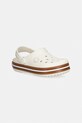Crocs sandały dziecięce CROCBAND GUM CLOG T beżowy 212776.CROCS.CROCBAND.G