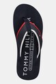 Tommy Hilfiger japonki TUMBLE BEACH SANDAL granatowy FM0FM05710