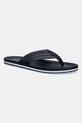 Tommy Hilfiger japonki COMFORT PADDED PERF BEACH SANDAL granatowy FM0FM05712