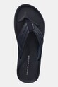 Tommy Hilfiger japonki COMFORT PADDED PERF BEACH SANDAL granatowy FM0FM05712